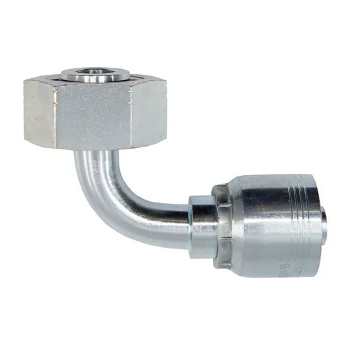 O-Ring Metric Female 90˚ Elbow 24˚Cone
