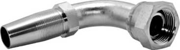 BSP Female Parallel Pipe Swivel 90˚ Elbow 60˚Cone