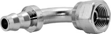 BSP Female Parallel Pipe Swivel 90˚ Elbow 60˚Cone