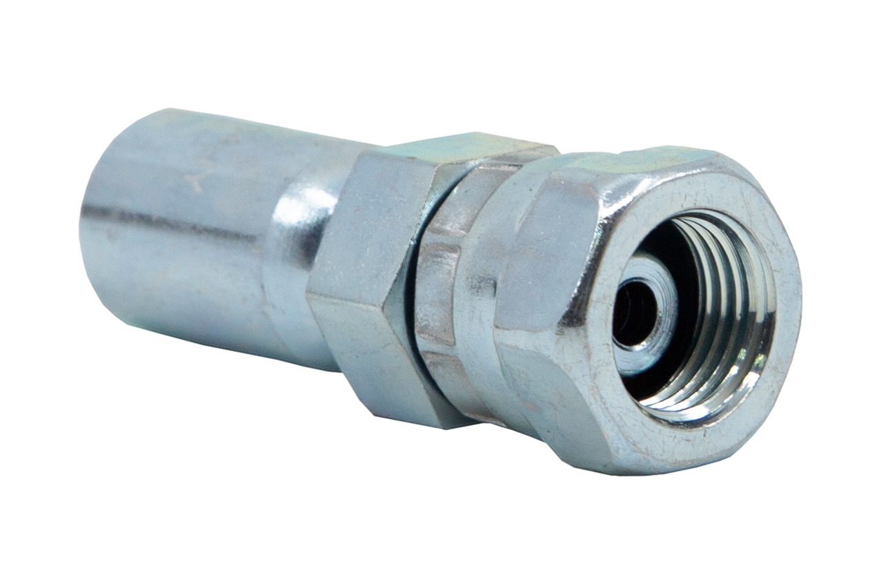 BSP Female Parallel Pipe Swivel Straight 60˚Cone