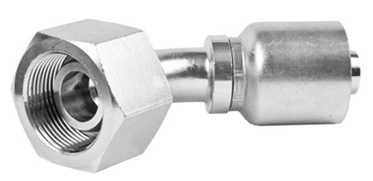Metric Female Ball Nose 90˚ Elbow 24˚Cone