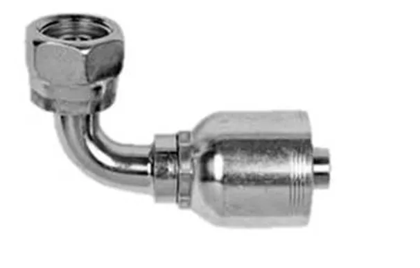 BSP Female Parallel Pipe Swivel 90˚ Elbow 60˚Cone
