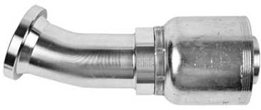 Code 61 Flange 22.5˚ Elbow