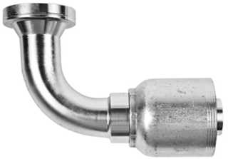 SAE Code 62 Flange 90˚ Elbow