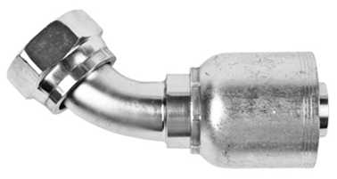 O-Ring Metric Female 45˚ Elbow 24˚Cone
