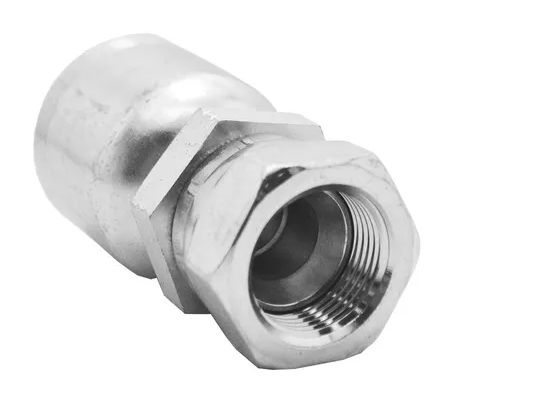 JIS (BSP) Female Parallel Pipe Swivel 30˚ Flare Straight