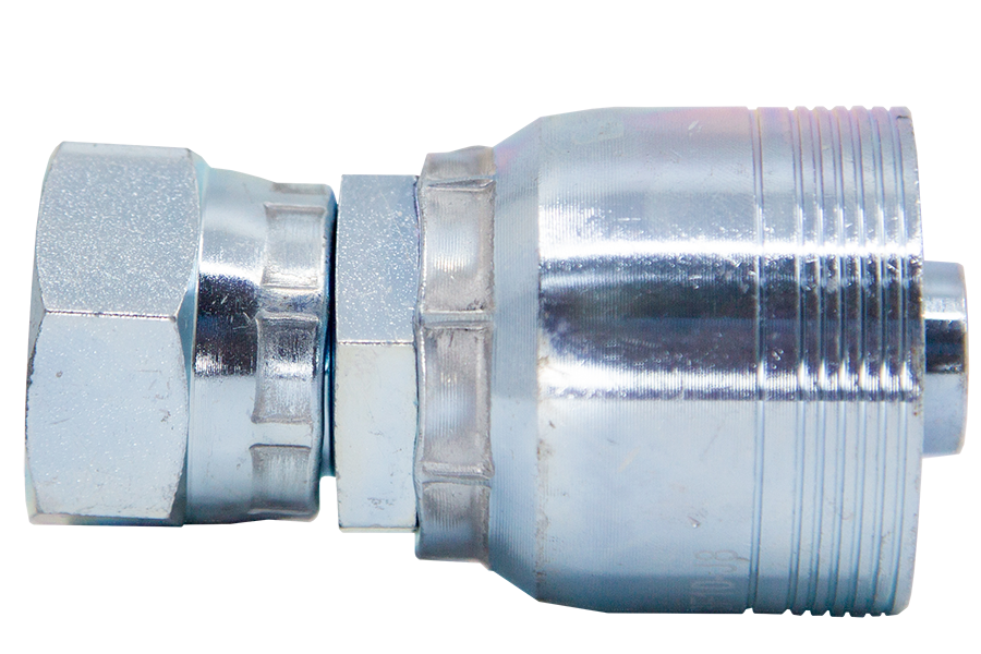 BSP Female Parallel Pipe Swivel Straight 60˚Cone