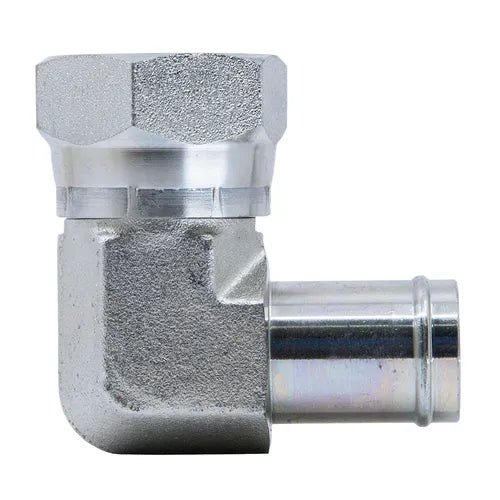 BSPP Male x Low Pressure Hose Tail - 90˚