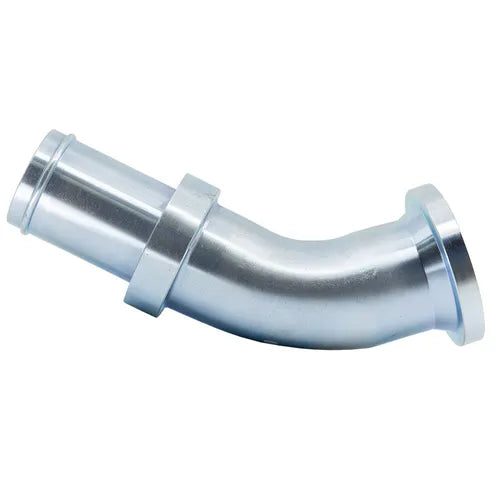 Code 61 Flange x Low Pressure Hose Tail - 45˚