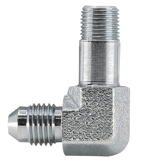 JIC Male x NPT Male Extended Elbow