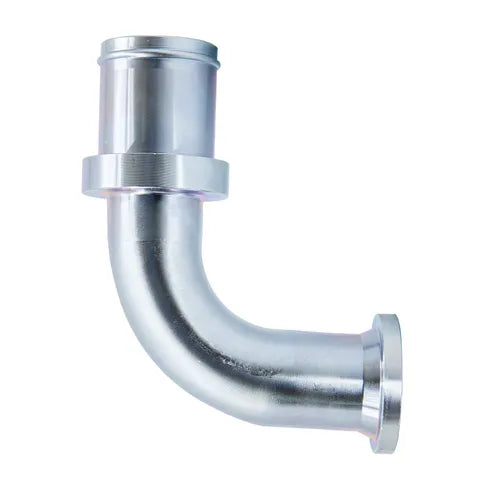 Code 61 Flange x Low Pressure Hose Tail - 90˚